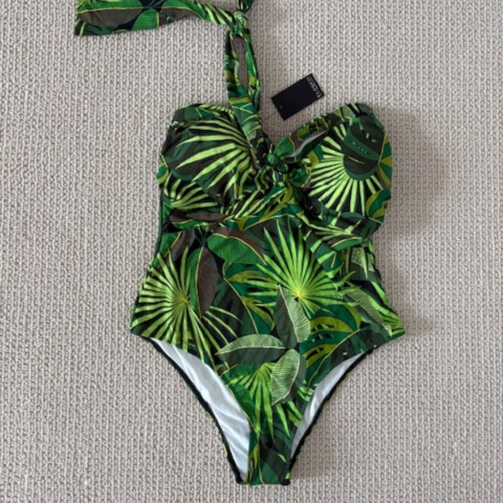 ✨ ELOQUII Halter One-Piece Swimsuit - Size 18 ✨